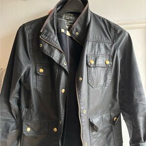 J.Crew Black Jacket with Gold Accents